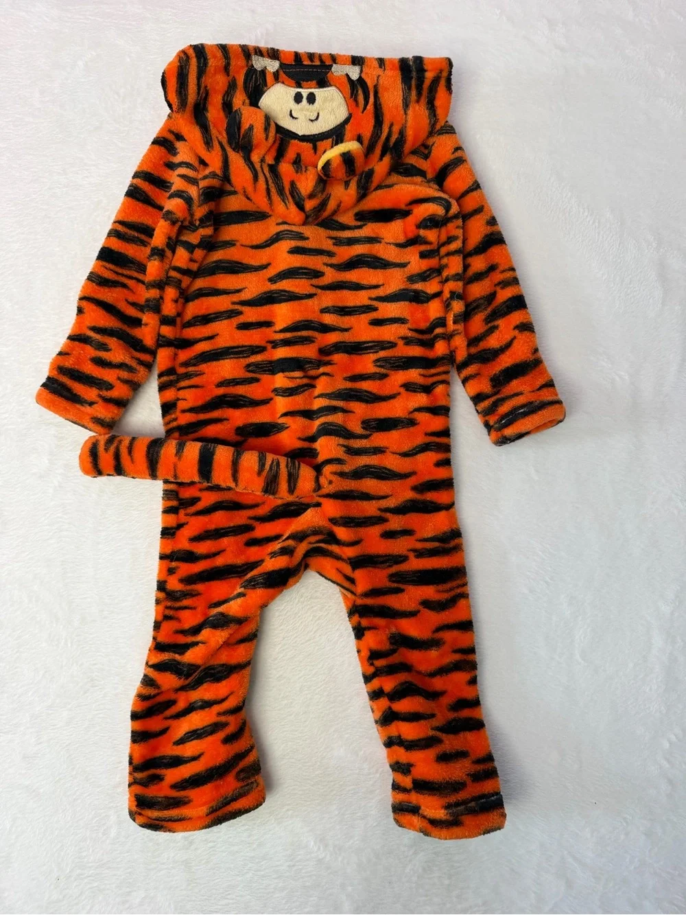 Disney Tigger Fleece‎ Costume One Piece Pajamas 2T Plush Halloween